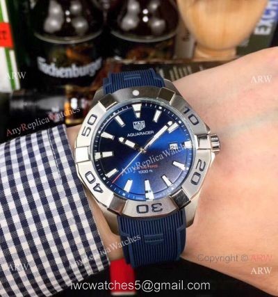 Knockoff Tag Heuer Aquaracer 300M Watch Bright Blue Dial watches