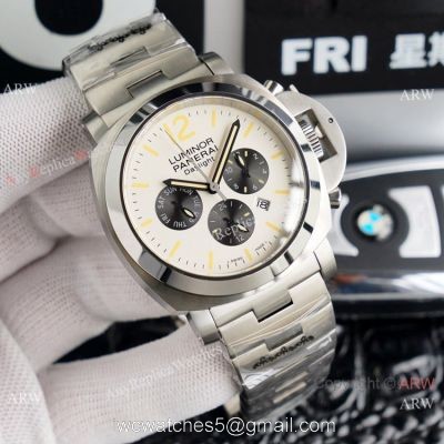 Highest Quality Panerai Luminor Daylight Stainless steel Watches Swiss 9100 watches