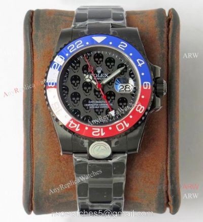 2021 NEW! Swiss Best 1-1 Rolex GMT Master ii REVENGE Limited Edition Watch Pepsi Bezel 40mm watches