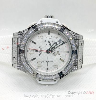Japan Grade Hublot Big Bang Tutti Frutti 45mm Watch Diamond Bezel watches