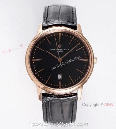 Swiss AAA Copy Vacheron Constantin Patrimony Watch Rose Gold Case watches
