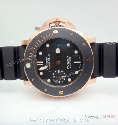 Copy Panerai Submersible PAM684 Watch Rose Gold Lady 42mm watches
