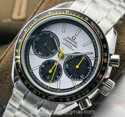 TW Factory Omega Speedmaster 7750 Watch Replica Stainless Steel Panda Face watches
