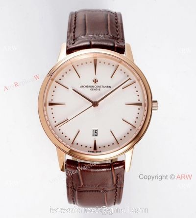 AI Factory Swiss Grade 1A Vacheron Constantin Patrimony Watch Rose Gold 40mm watches