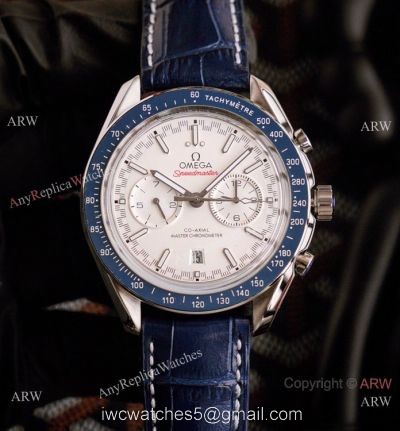 Best Replica Omega Speedmaster racing Watches White Dial Blue Dial watches