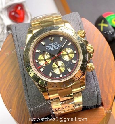 2020 NEW! Rolex Yellow Gold 116508 Paul Newman Men Watch watches