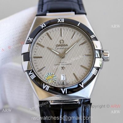 AAA Grade Swiss Replica Omega Constellation Gents 8800 Watch Gray Face 2020 New watches