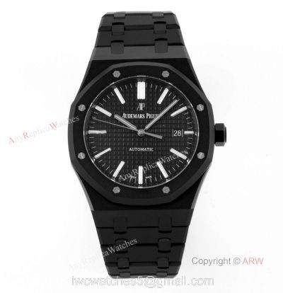 ZF Factory Audemars Piguet Royal Oak 41mm 15400 DLC Black Venom Swiss Replica Watches watches
