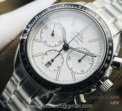 TW Factory Omega Speedmaster 7750 Chronograph Watch Replica White Dial watches