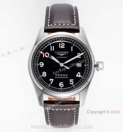 Swiss Grade Replica Longines Spirit Black Dial Watch Vintage Watch watches
