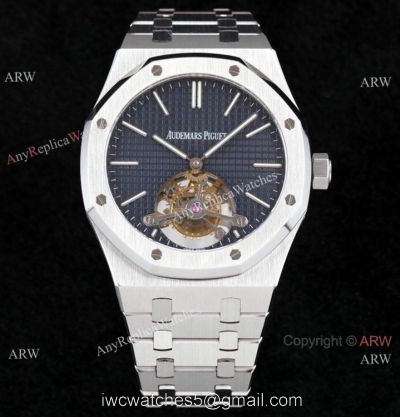 R8 Factory Audemars Piguet Blue Dial Royal Oak Tourbillon Watch AAA Replica watches