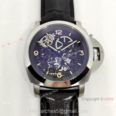 Best Copy Panerai Luminor Skeleton Watch SS Case 44mm watches