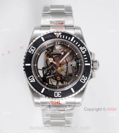 VR-Factory MAX 1-1 Best Edition Rolex Andrea Pirlo Skeleton Submariner Watch 904L Steel 3130 Movement watches