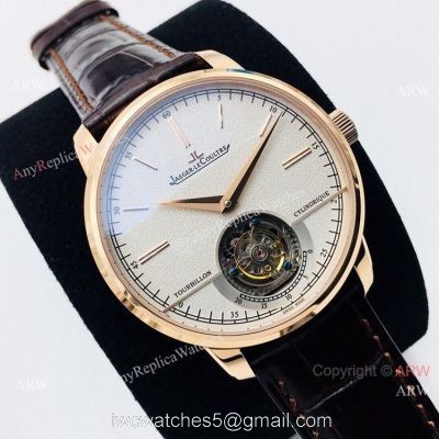 AAA Replica Jaeger-Lecoultre Master Ultra Thin Tourbillon Rose Gold Watch 982 Movement watches