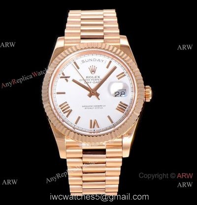 (GM) Swiss Rolex Day-Date Replica 228235 0032 Watch White Dial 40mm watches