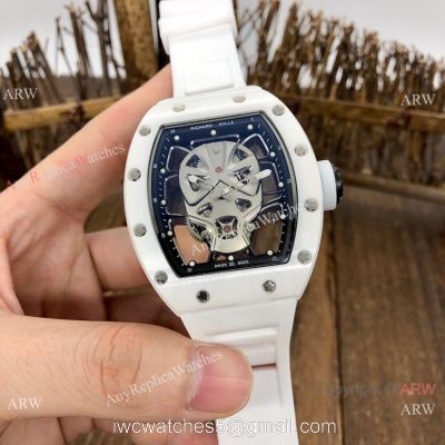 NEW! Copy Richard Mille RM52-06 Tourbillon Mask Watches Ceramic Case watches