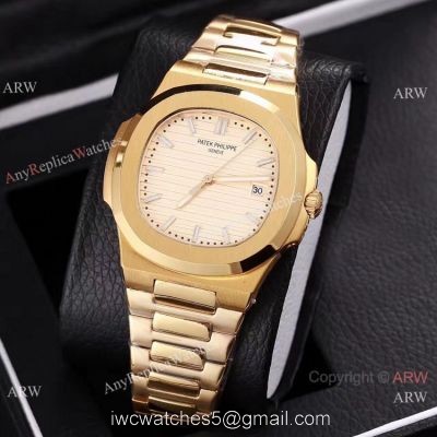 Knockoff Patek Philippe Nautilus All Gold Watches 40m watches