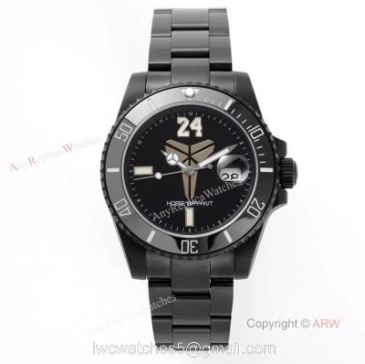 904L Blaken Rolex Mamba Kobe Watch Replica Asia 2836 Automatic Watch watches