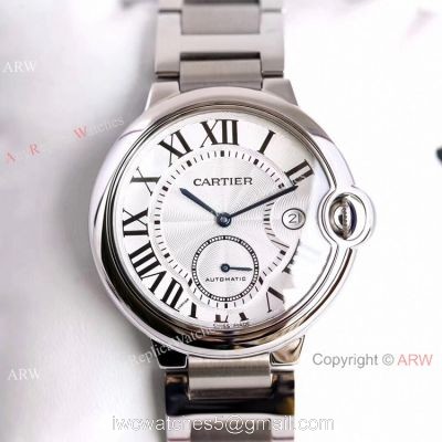 Swiss Replica Cartier Ballon Bleu 42mm XL Watch Stainless Steel watches