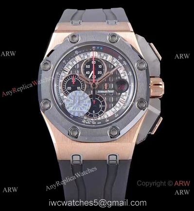 (JF) AAA Grade Swiss Clone Audemars Piguet Michael Schumacher Watch Rose Gold watches