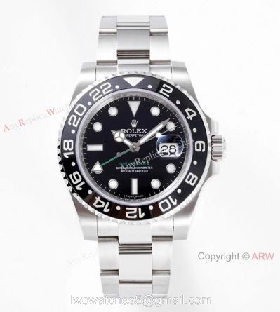VR-Factory V2 Version 1-1 Best Copy Rolex GMT-Master II Watch 40mm Black Ceramic Bezel watches