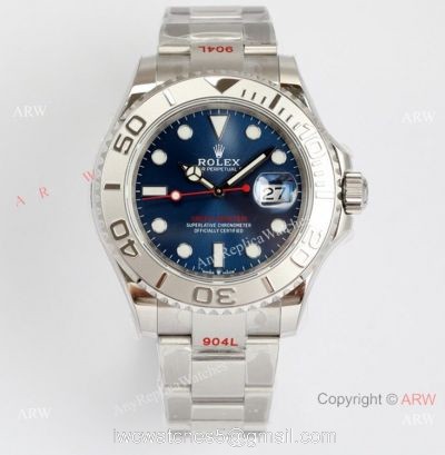 EW Factory Rolex Yacht Master EW Swiss 3235 904L Stainless Steel Watch AAA Replica watches
