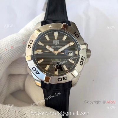Copy Tag Heuer Aquaracer Calibre 5 Watches Gray Dial watches