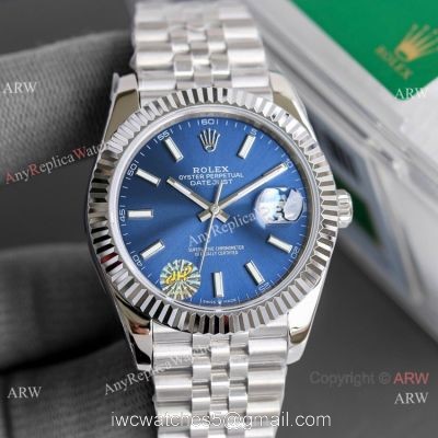 (TW) AAA Replica Rolex Oyster Perpetual Datejust II Swiss 2824 Watch Blue Dial watches
