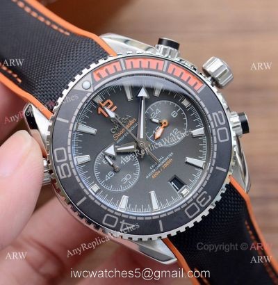 Best Copy Omega Planet Ocean 600m Chronograph Watches Gray Dial watches