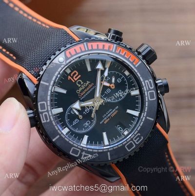 Best Replica Omega Planet Ocean 600m Watches Black Chronograph watches