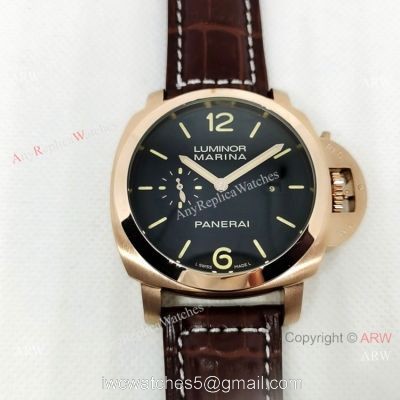 Clone Panerai Luminor Marina Automatic Rose Gold Mens Watch PAM393 watches