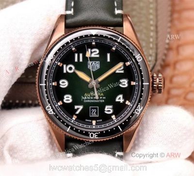 Best Tag Heuer Isograph 2020 Vintage Watches Replica With Dark Green Dial watches