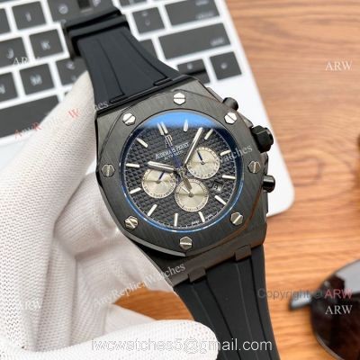 All Black Audemars Piguet Royal Oak Offshore Automatic Watches 43mm watches