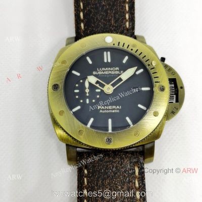 Luxury Replica Panerai Luminor Submersible Bronzo Watch 47mm watches