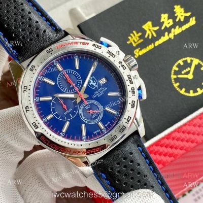Best Quality Copy Ferrari Pilota SS Chronograph 46mm Watches watches