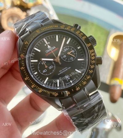 Best Quality Omega Speedmaster All Black Watches 43mm watches