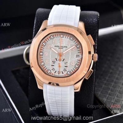 Best Clone Patek Philippe Aquanaut VK Quartz Watches Rose Gold Case watches