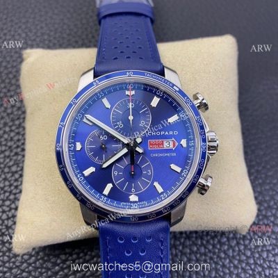 Swiss Grade Chopard Mille Miglia GTS Azzurro Chrono Watch Blue Dial watches
