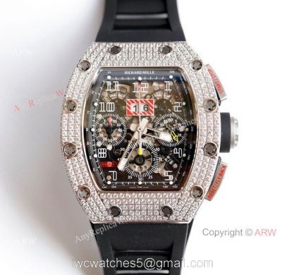 Diamond Richard Mille 011 Watch Automatic Richard Mille Watch Replica AAA Quality watches