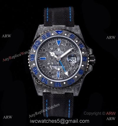 2021 New Rolex DiW GMT-Master II Custom Wrist JH Factory Cal.3186 Blue Version Watch watches