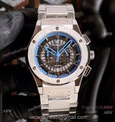 2021 Copy Hublot Geneve Big Bang Skeleton Stainless Steel Watch watches