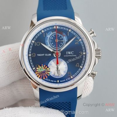 New Replica IWC Portugieser Yacht Club Chronograph IW390704 Watch Rubber Strap watches