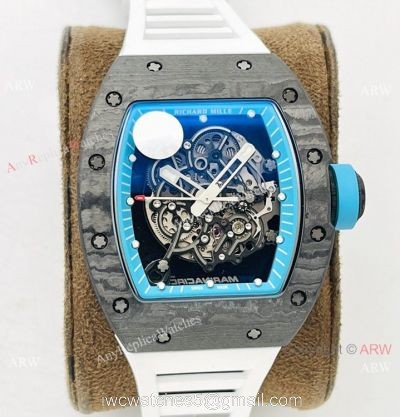 ZF Favtory Copy Richard Mille RM055 Bubba Watson NTPT Carbon Watch Men watches