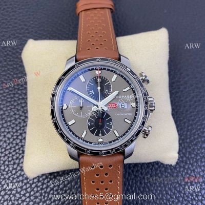 Swiss Grade one Chopard Mille Miglia GTS Azzurro Watch Gray Dial V7 Factory watches