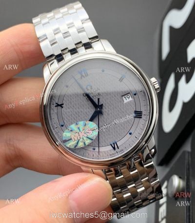 MKS Factory Omega Classic De Ville Prestige 9015 Watch New Blue Dial watches