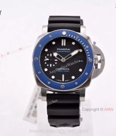 New 2021 Panerai PAM 1209 Submersible Azzurro Blue 42mm Watch VSF Panerai watches
