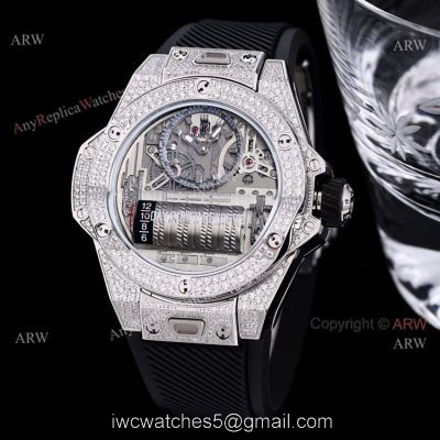 High Quality Replica Hublot Big Bang MP-11 Watch With Diamonds 45mm watches