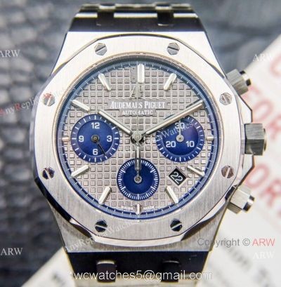 Grade 1A Swiss Copy Audemars Piguet Royal Oak ETA7750 Men Watch Stainless Steel Gray Dial watches