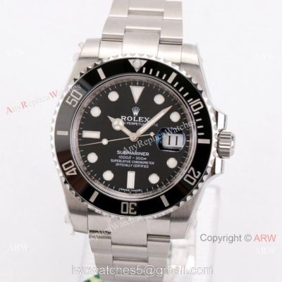 Highest Quality Rolex Submariner Date VS Factory 3135 Black Dial Watch 40mm watches