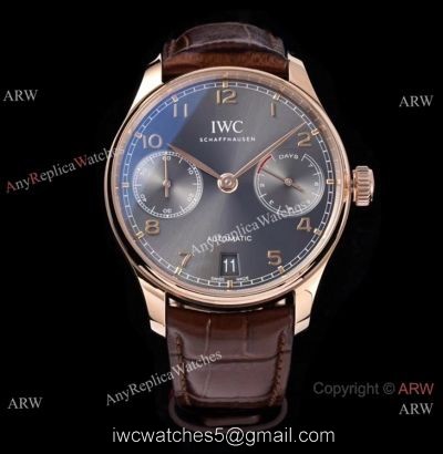 ZF Factory IWC Portugieser Automatic 7 Days Gray Dial Copy Watch Brand NEW watches